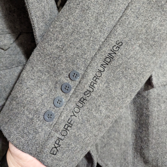 Volcom Scout 216 VP Gray Long Coat - Picture 5 of 8